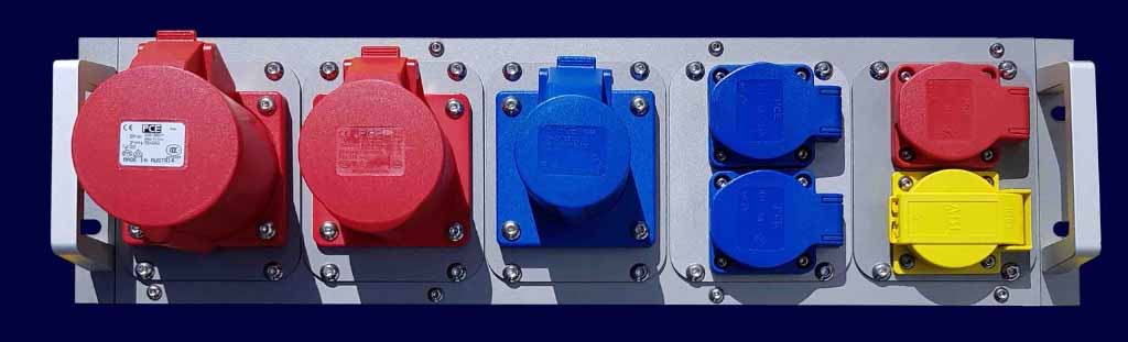 19 inch rack 3U for modular assembly