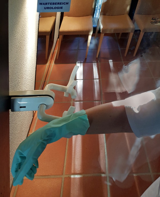 Deurgrepen aanraken zonder risico's