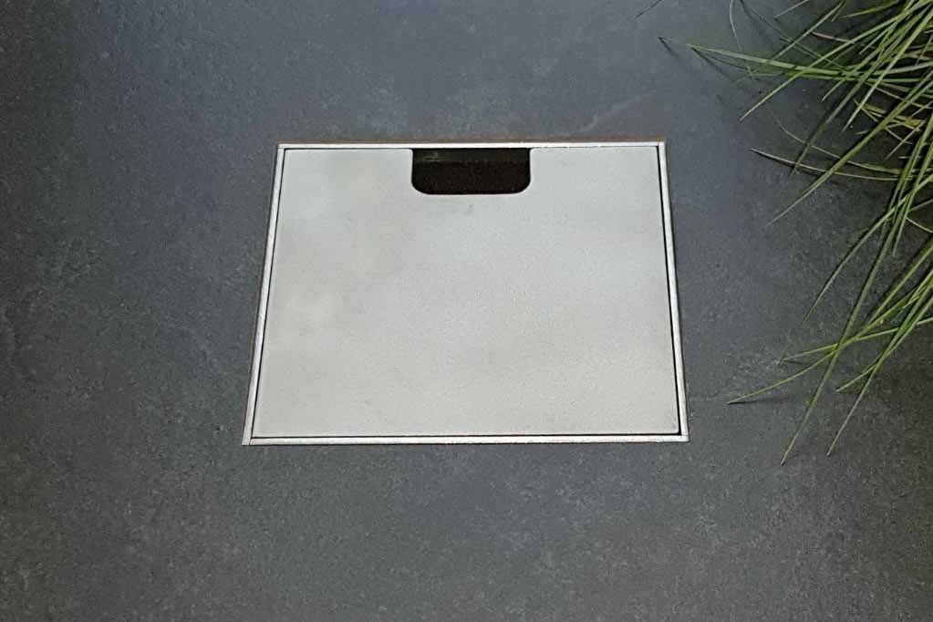 Vervangbaar vloerdoosdeksel met of zonder kabeluitloop