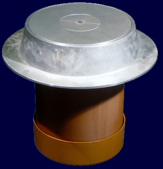 Vloerinbouwcontactdoos met waterdichte kabeluitgang