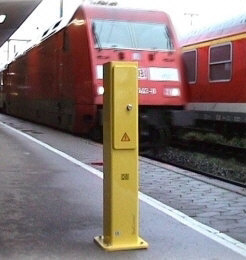 Elektrant EL150 auf Bahnsteig