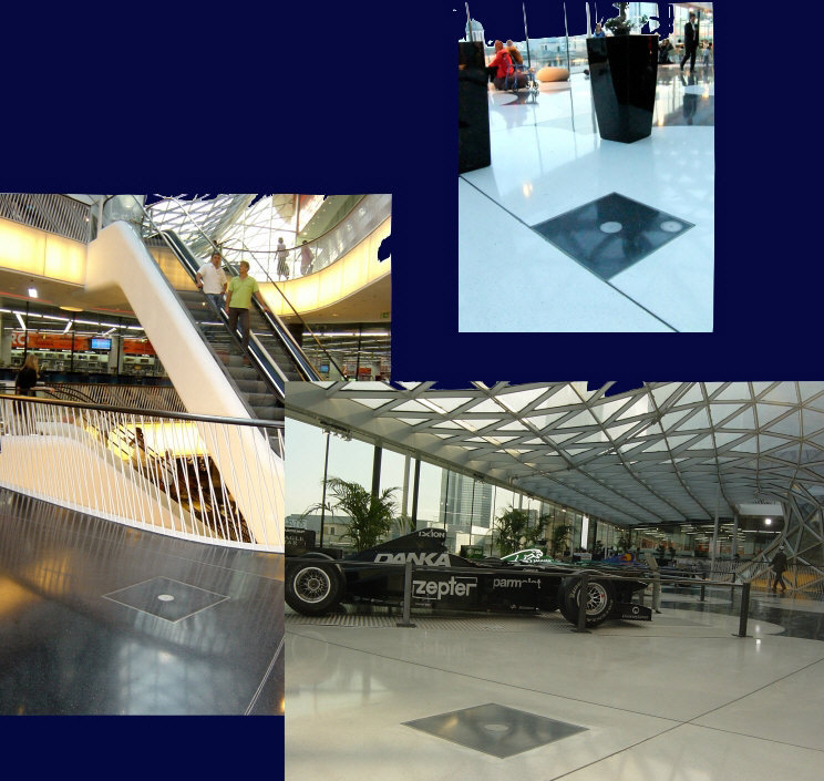 Flurtanks im EKZ Palais Frankfurt