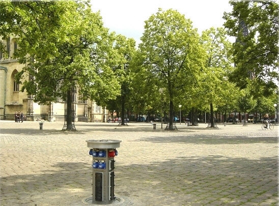M&uuml;nster Westfalen Domplatz, 12 StarConnex-Senkelektranten